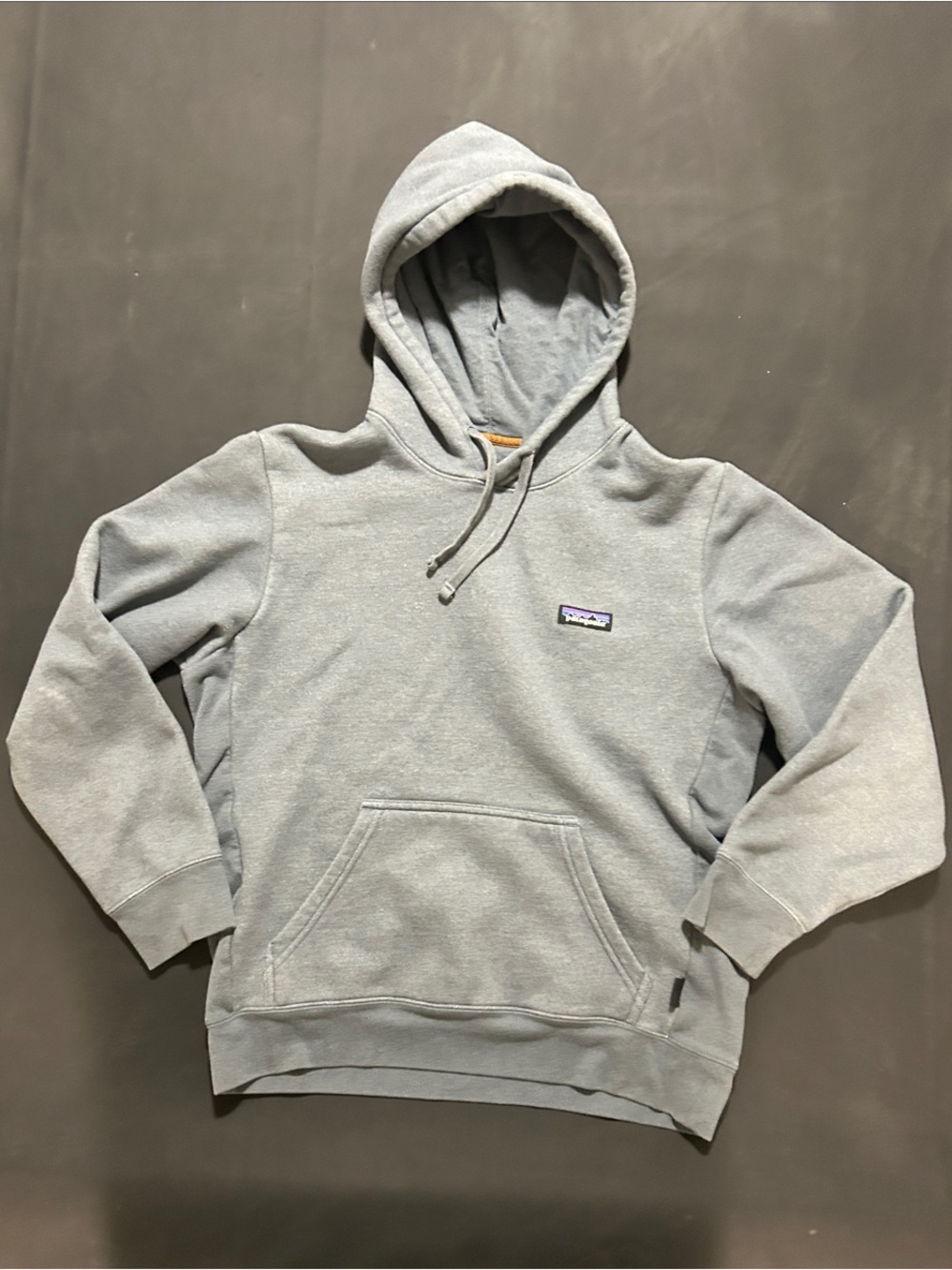 Patagonia Blue-Gray Pullover Hoodie